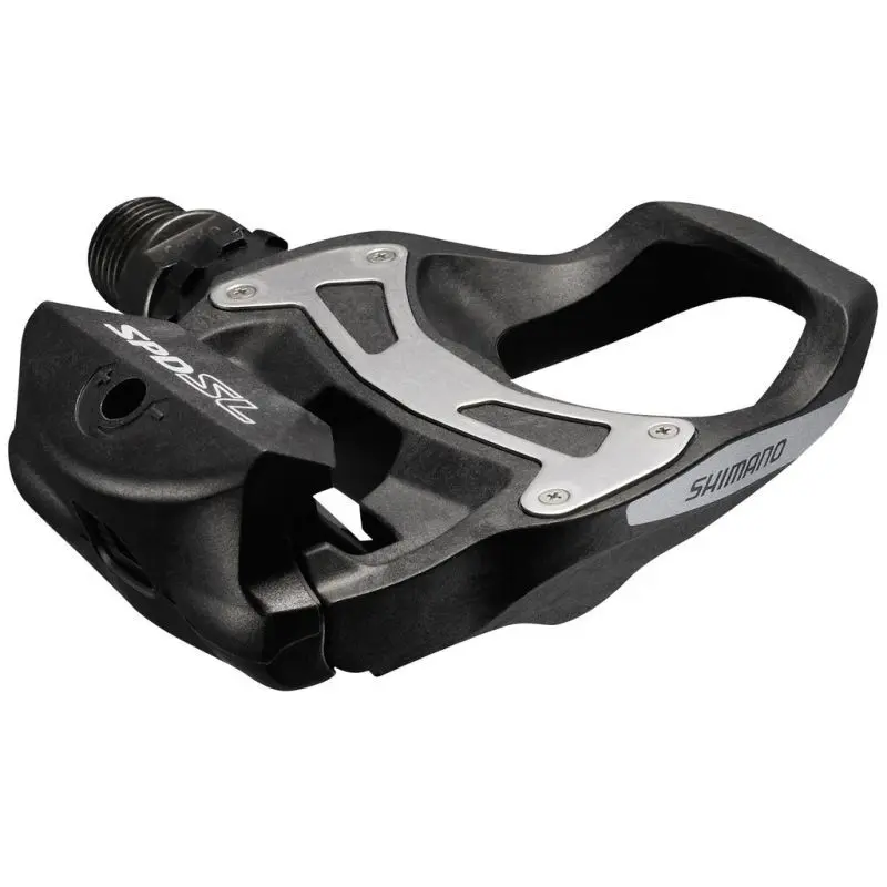 Vägpedaler med 1-sidig fastsättning inklusive kil utan reflektor Shimano SPD-SL PD-R550L