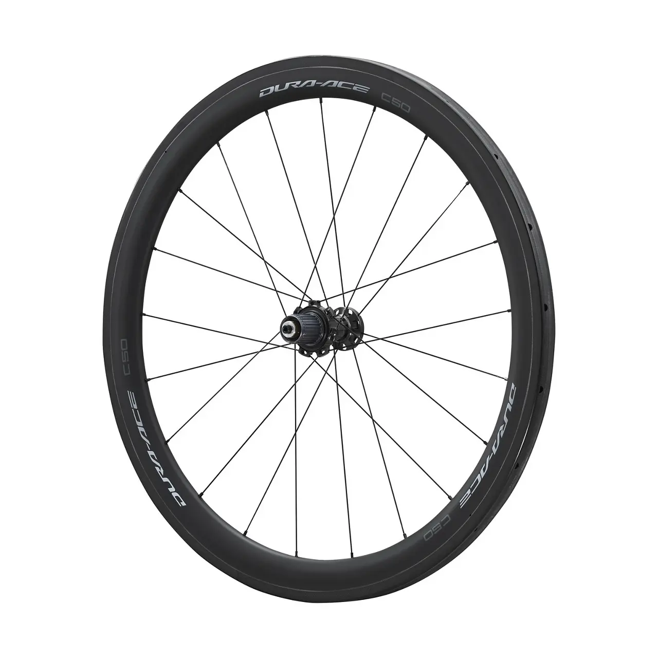 12-växlat cykelhjul med fälgbroms Shimano Dura-ACE WH-R9200-C50-TU-R