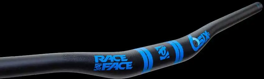Styre Race Face Sixc 35 Carbon Riser 20 35.0 mm 800 mm blå