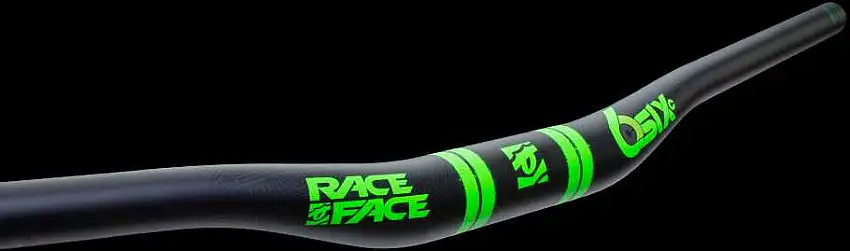 Styre Race Face Sixc 35 Carbon Riser 20 35.0 mm 800 mm grön