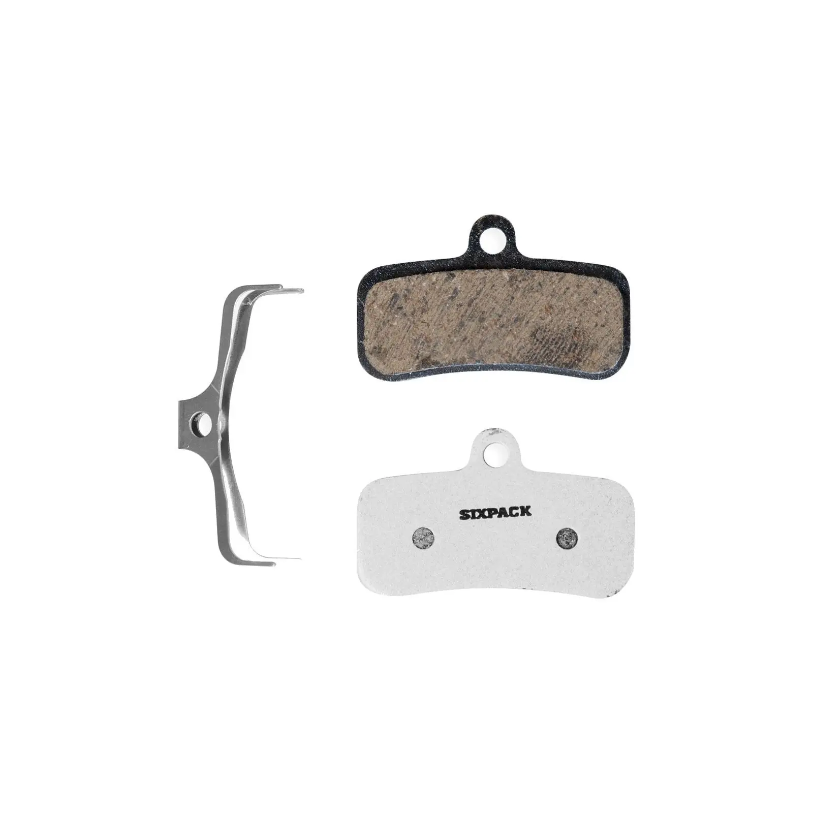 Organisk bromsbelägg Sixpack Racing Shimano Saint M810 M820, Zee M640