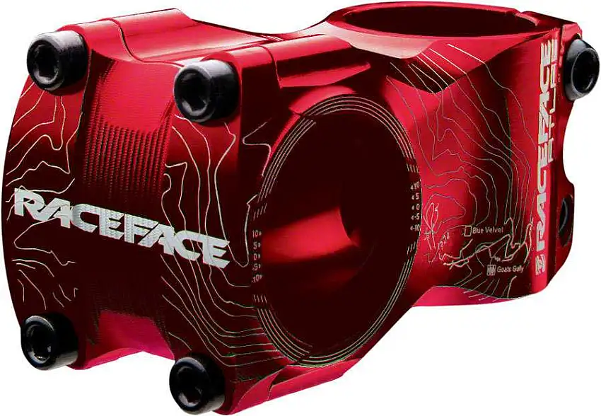 Styrstam Race Face Atlas 0° 31.8 mm 50 mm röd