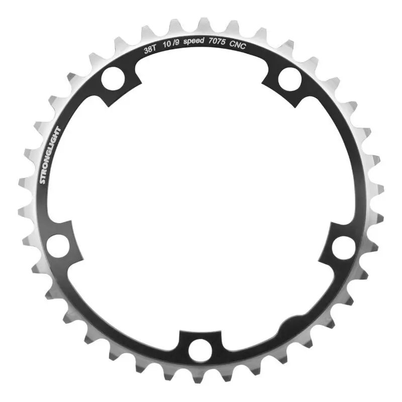 5-ekrad bricka, aluminiuminredning Stronglight 7075 Type Shimano