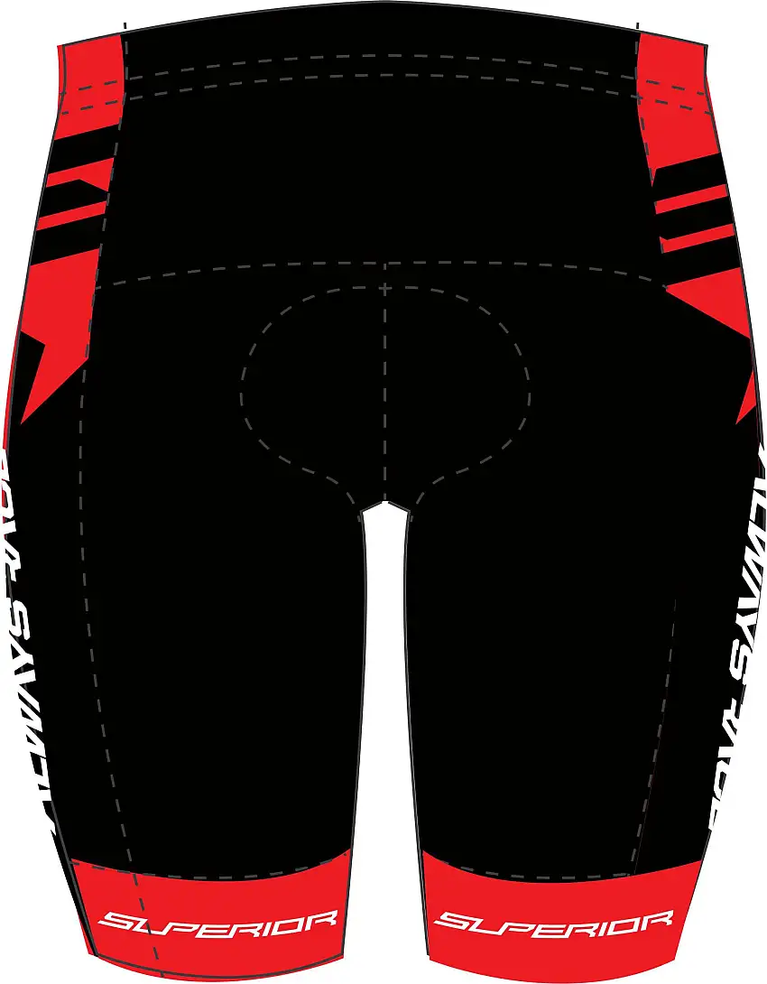 Bib Shorts Superior Race Lycra svart