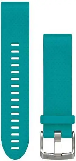 Armband Garmin Quickfit 20 Fenix 5S silikon turkos