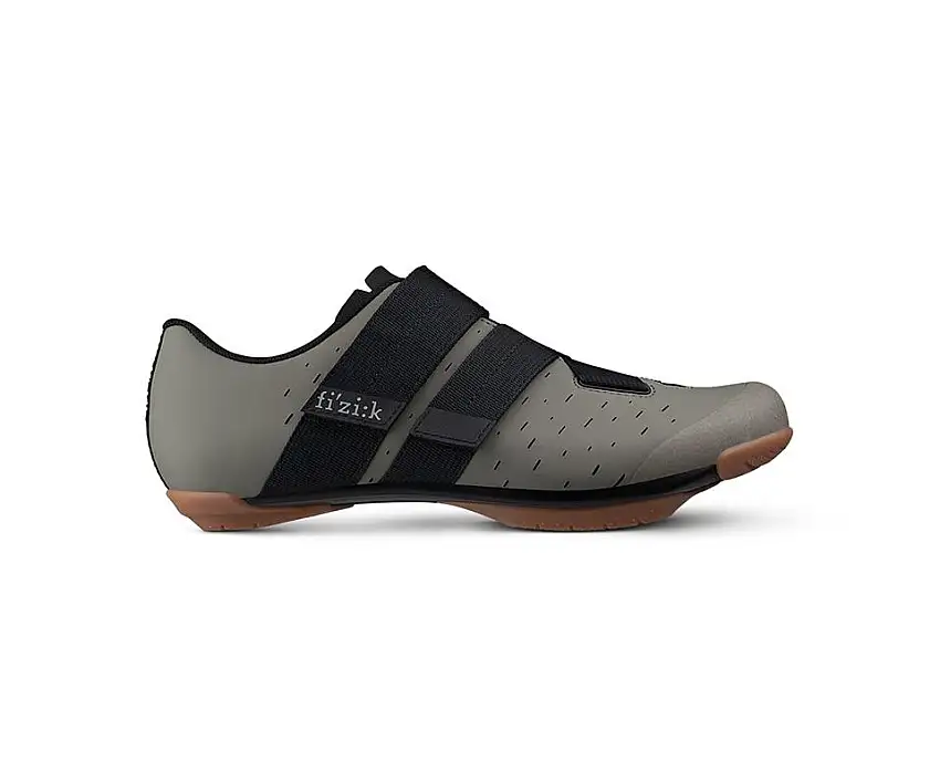 Cykelskor Fizik Terra Powerstrap X4 Gravel grå/brun