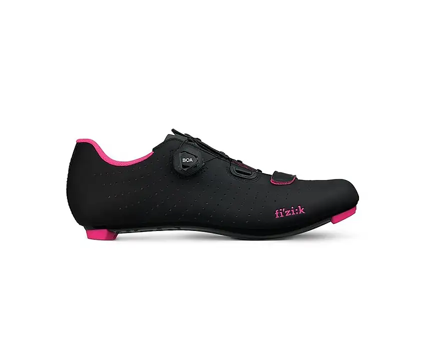 Cykelskor Fizik Tempo R5 Overcurve svart/rosa