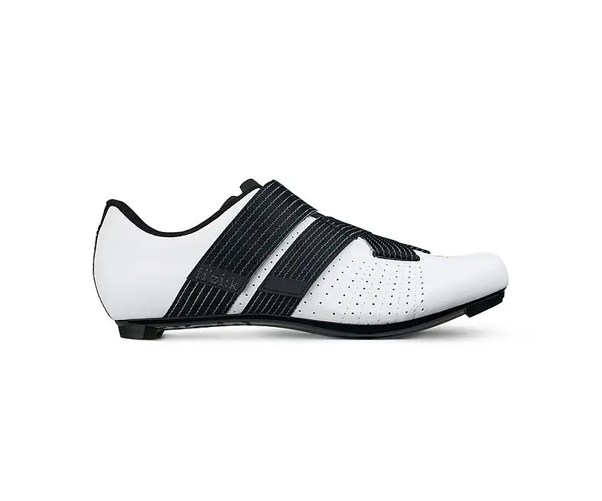 Cykelskor Fizik Tempo R5 Powerstrap svart/vit
