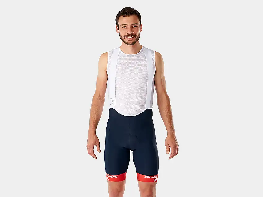 Bibshorts Santini Trek-Segafredo Team Dark Blue