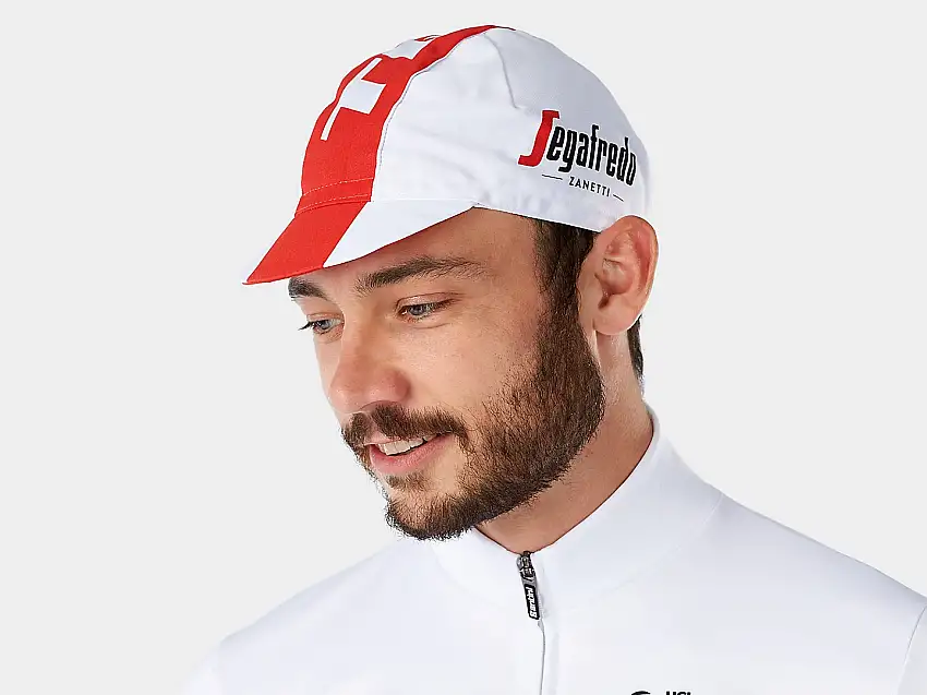 Keps Santini Trek-Segafredo Team Replica Cycling Vit o/s