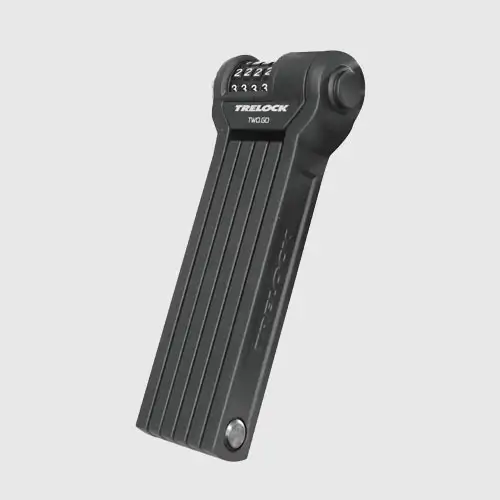 Vikbart lås Trelock FS 260 Code 85 cm inkl. hållare