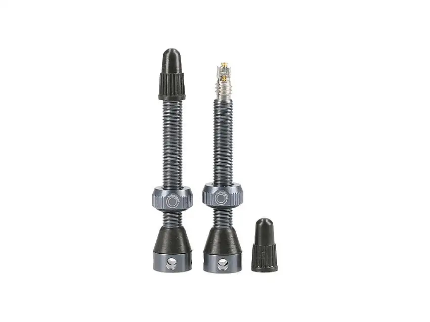 Tubelessventil TUBOLIGHT för använding med insert - 50 mm Grey