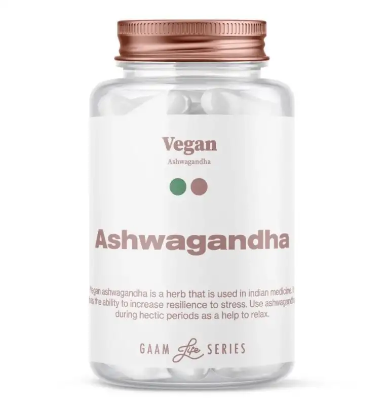 Viktminskning GAAM Life Series Vegan Ashwagandha  60 st
