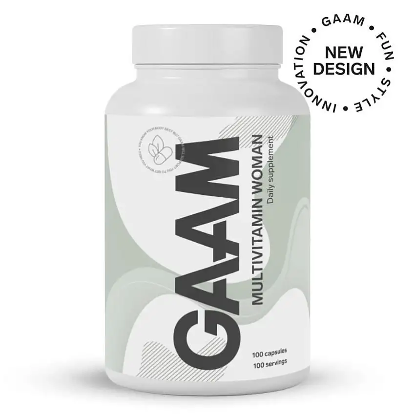 Vitaminer GAAM Multivitamin Woman 100 st