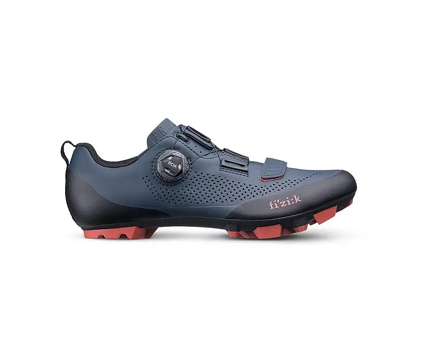 Cykelskor Fizik Terra X5 blå/röd