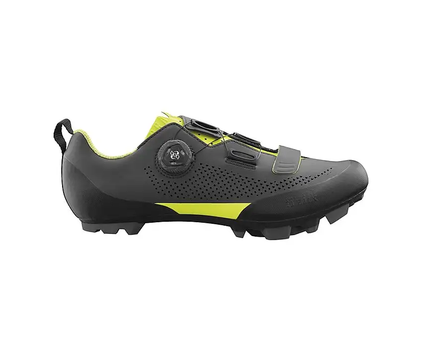 Cykelskor Fizik Terra X5 grå/gul 42