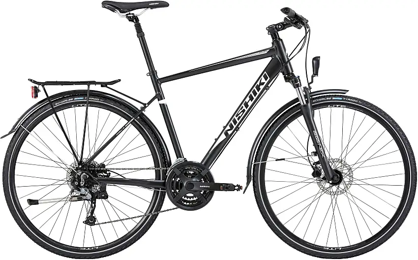 Nishiki XC-Six herr matt svart
