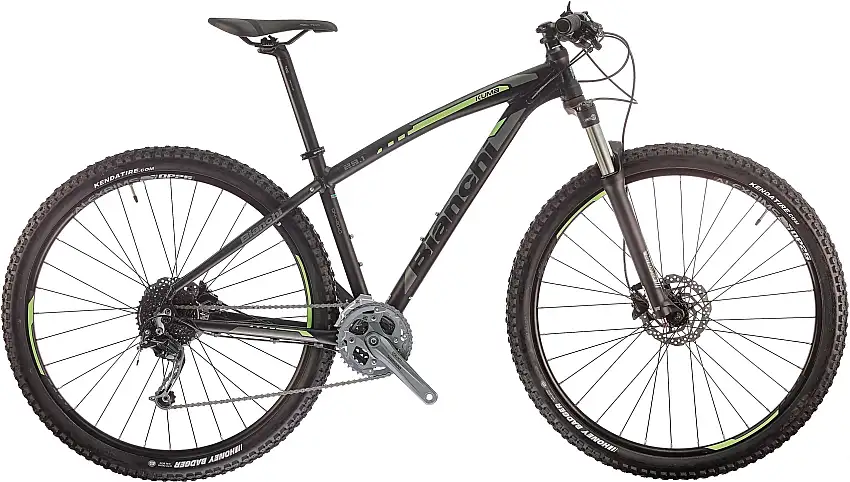 Bianchi Kuma 9.1 Deore svart/grafit/Celest