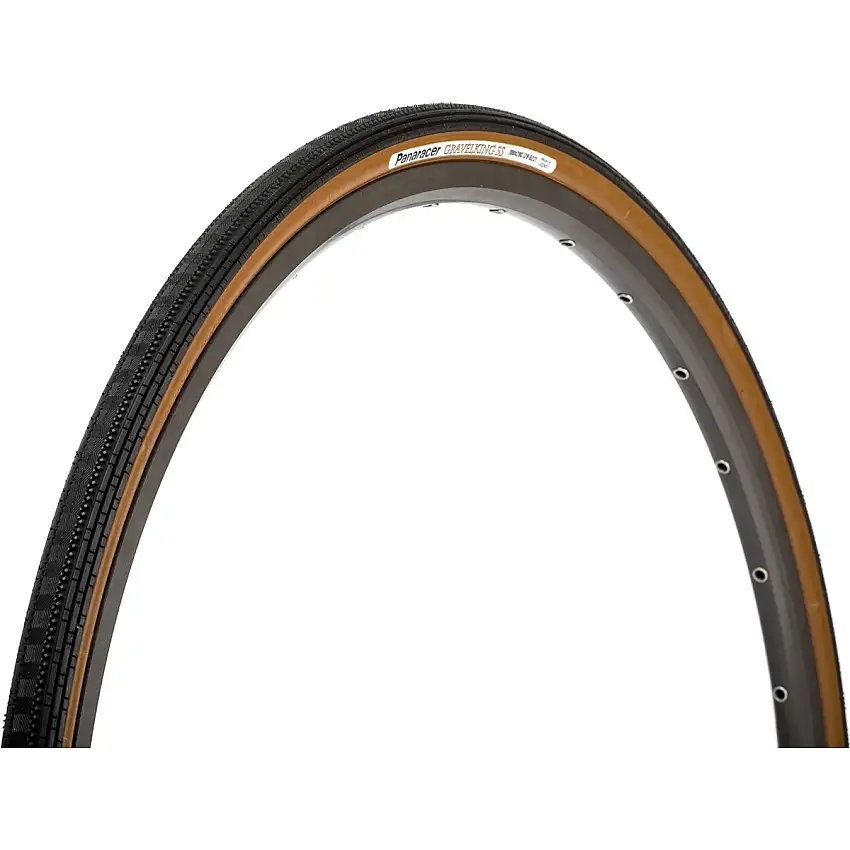 Cykeldäck Panaracer GravelKing SS Vikbart ZSG Advance  28-622 Black/Brown
