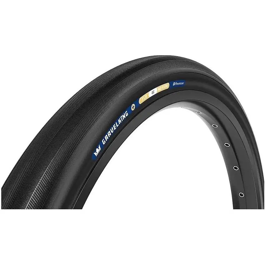 Cykeldäck Panaracer GravelKing+ Vikbart ZSG Gravel 30-622 Black