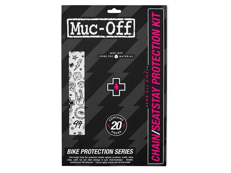Ramskydd MUC-OFF Chainstay/Seatstay Protection Kit Punk