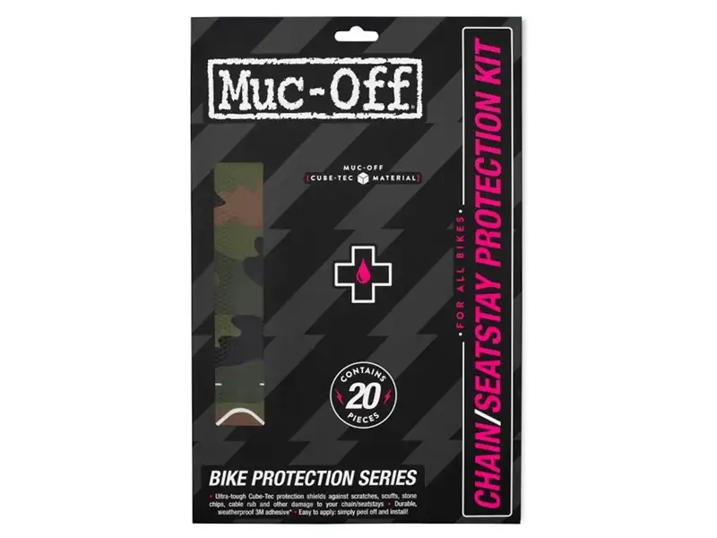 Ramskydd MUC-OFF Chainstay/Seatstay Protection Kit Camo