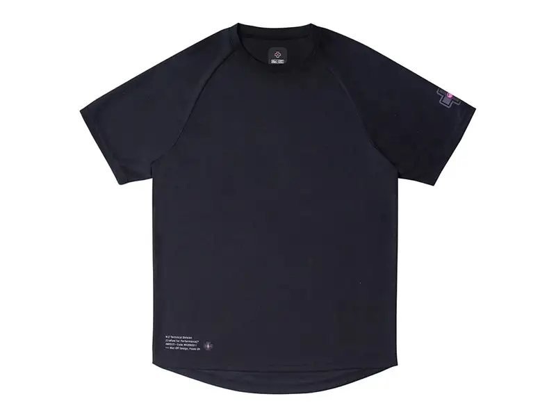 Tröja MUC-OFF Riders Jersey S/S Black