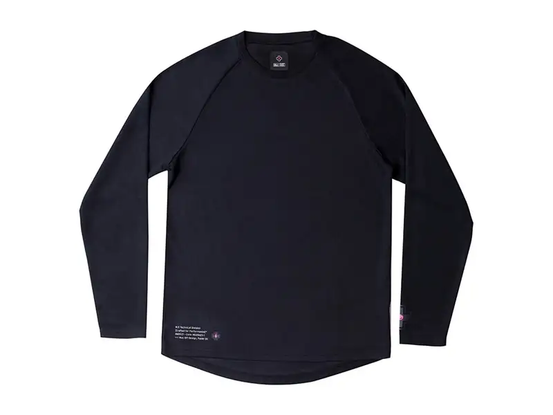 Tröja MUC-OFF Riders Jersey L/S Black