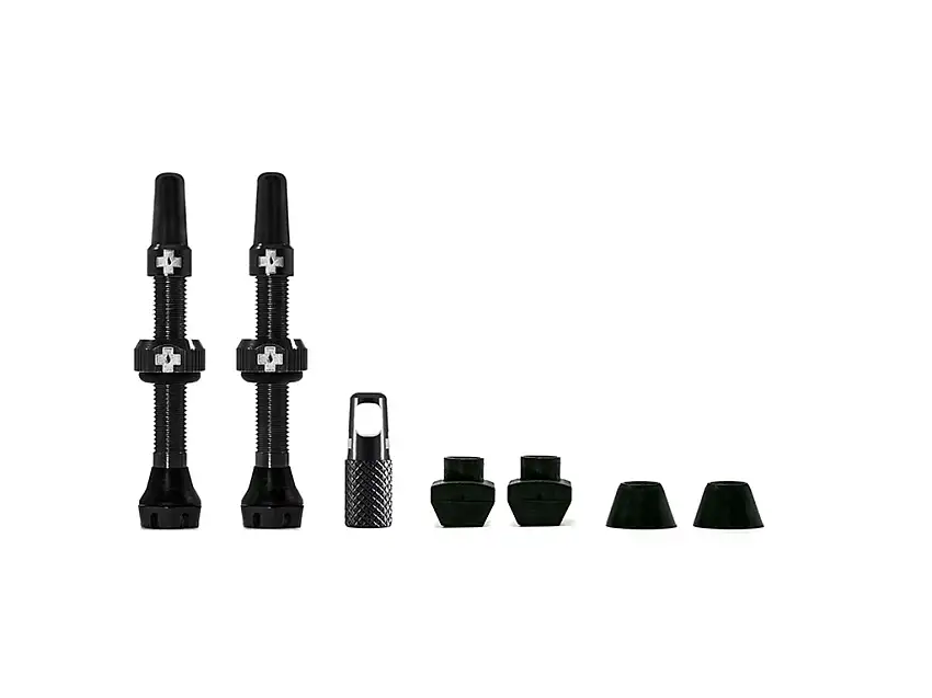 Tubelessventiler MUC-OFF Tubeless Valve Kit V 2.0 Black 44mm