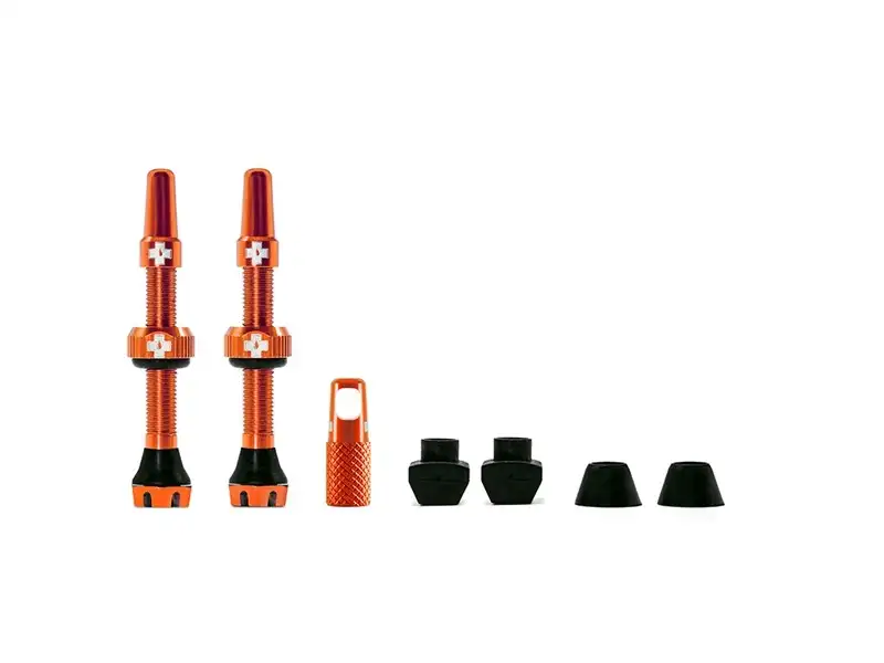 Tubelessventiler MUC-OFF Tubeless Valve Kit V. 2.0 Orange 44mm