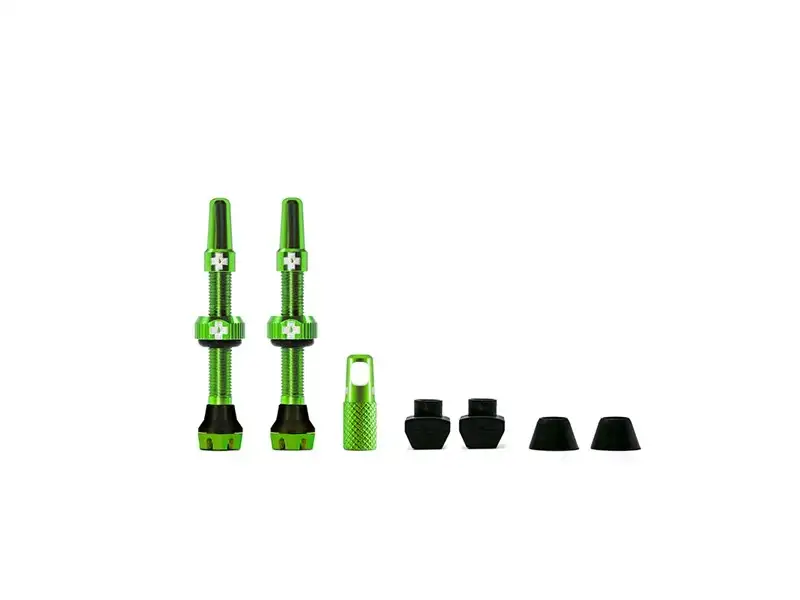 Tubelessventiler MUC-OFF Tubeless Valve Kit V. 2.0 Green 44mm