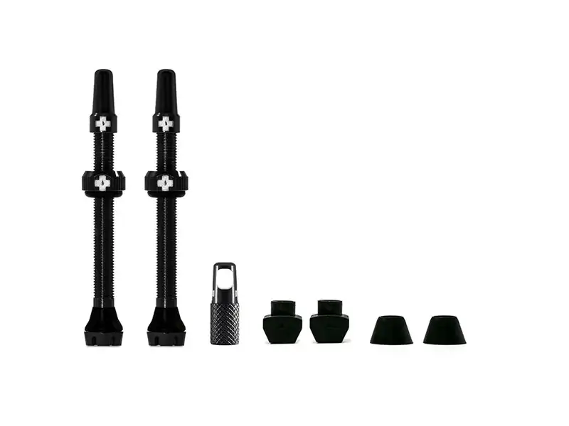 Tubelessventiler MUC-OFF Tubeless Valve Kit V. 2.0 Black 60mm
