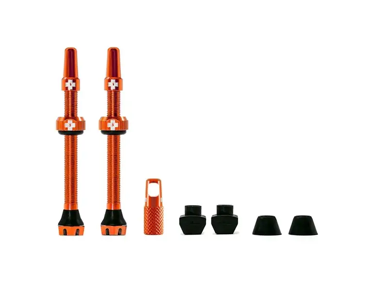 Tubelessventiler MUC-OFF Tubeless Valve Kit V. 2.0 Orange 60mm