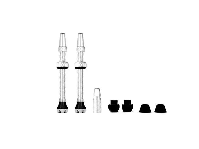 Tubelessventiler MUC-OFF Tubeless Valve Kit V. 2.0 Silver 60mm