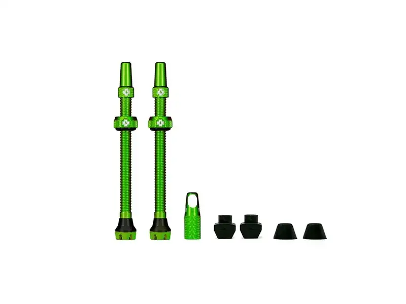 Tubelessventiler MUC-OFF Tubeless Valve Kit V. 2.0 Green 80mm