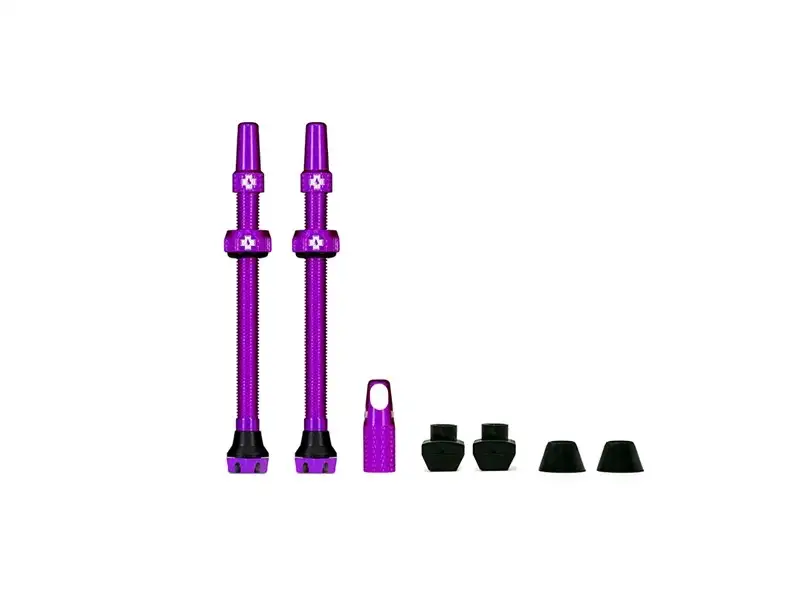 Tubelessventiler MUC-OFF Tubeless Valve Kit V. 2.0 Purple 80mm