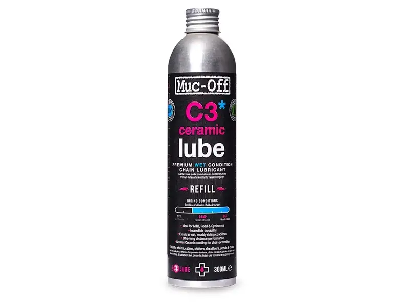 Kedjeolja MUC-OFF C3 Wet Lube Ceramic 300ml