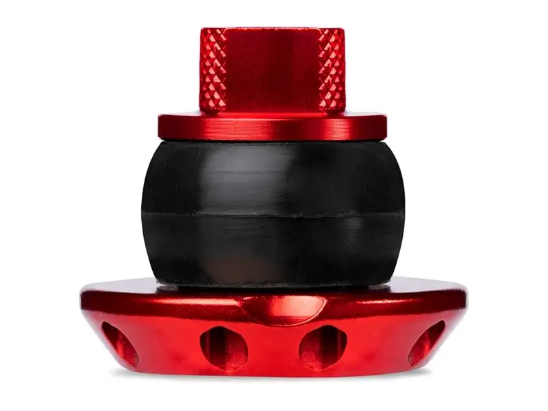 Styrändsplugg MUC-OFF Disco Bar End Plug Red