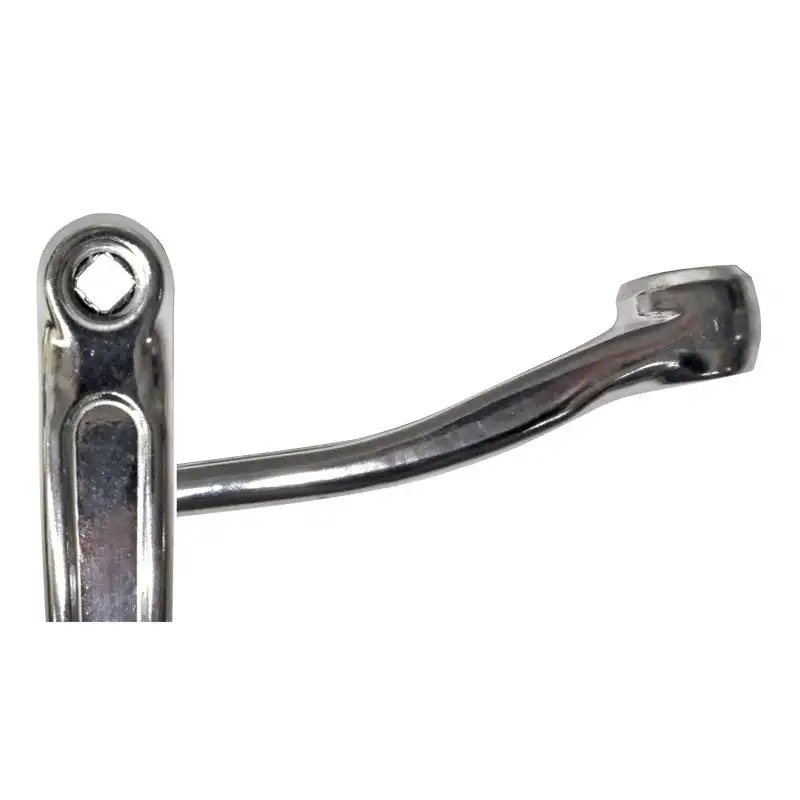 Vevarm left PowerFactory 175mm alu diamond Silver