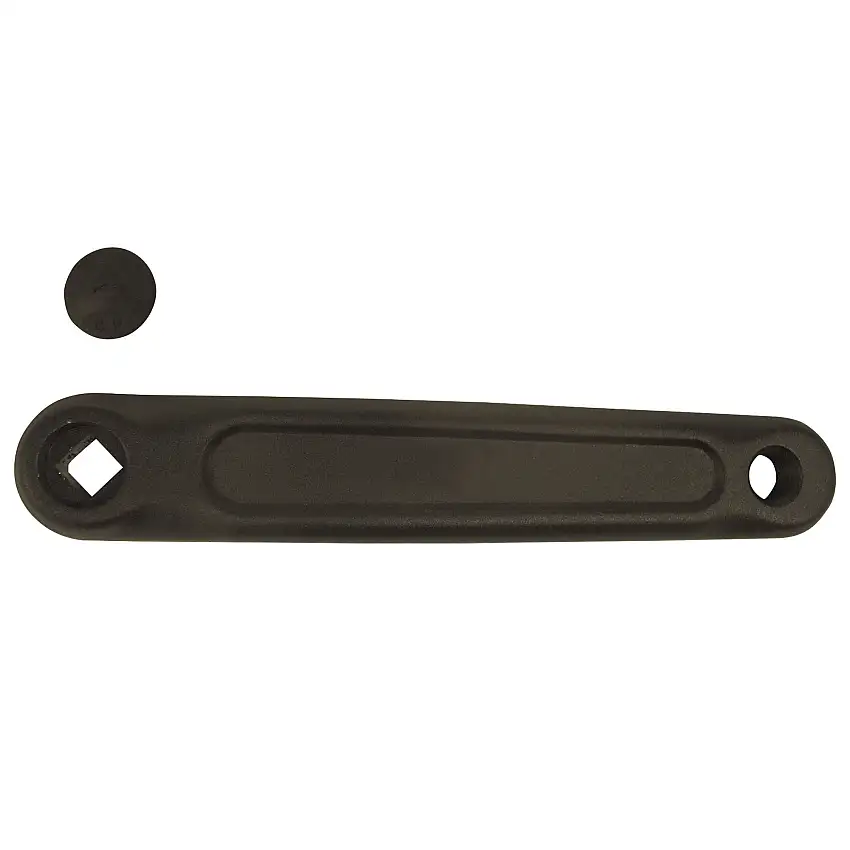 Vevarm left PowerFactory 175mm alu diamond Black