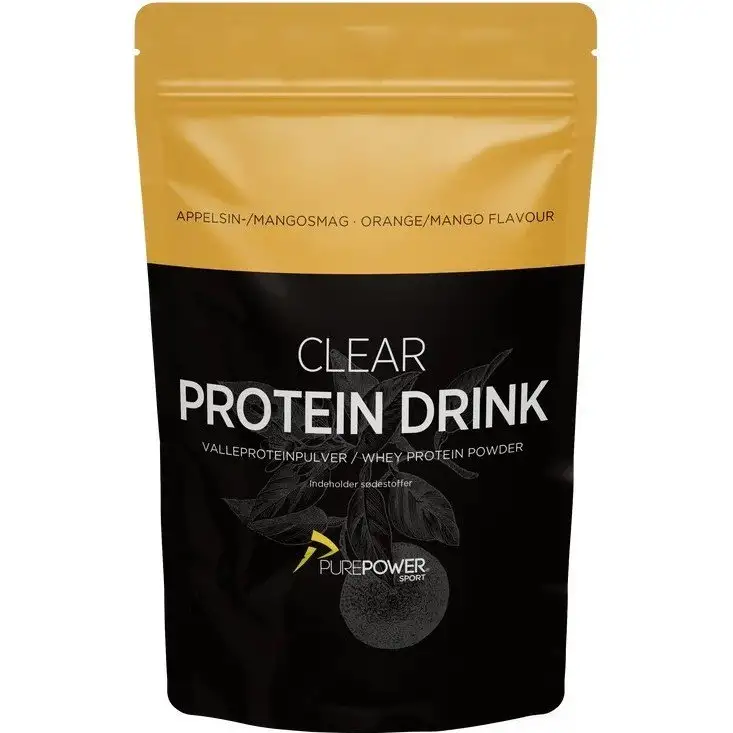 Proteinpulver PurePower Clear Protein Drink 400g Apelsin/Mango