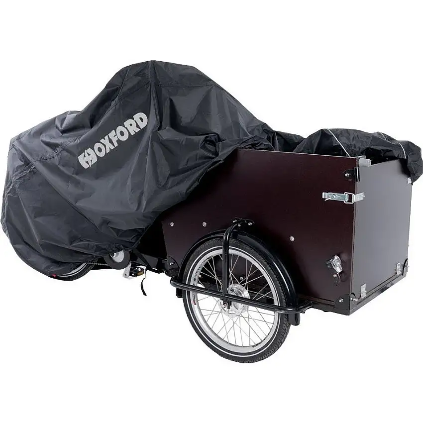Regnskydd OXC Aquatex Pro Regnskydd För Cargocyklar Svart