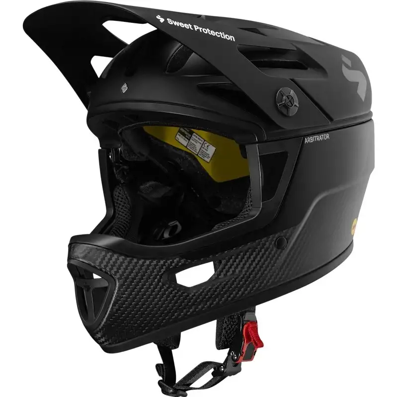Cykelhjälm Sweet Protection Arbitrator MIPS Matte Black/Natural Carbon