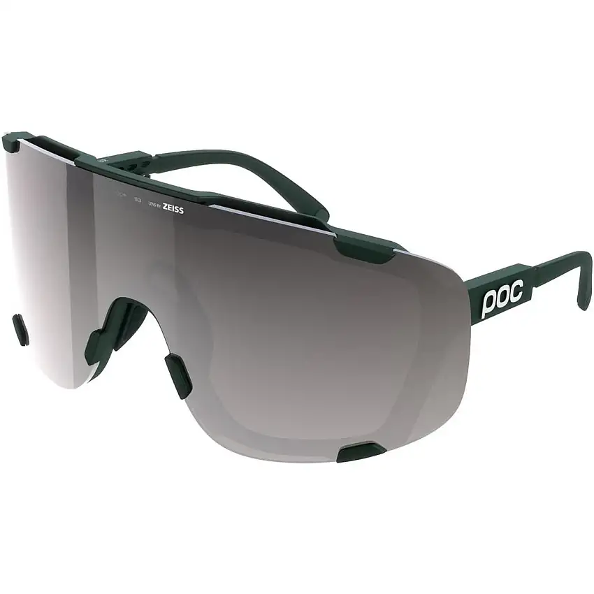 Cykelglasögon POC Devour WF Pargasite Green/Clarity Road/Sunny Silver
