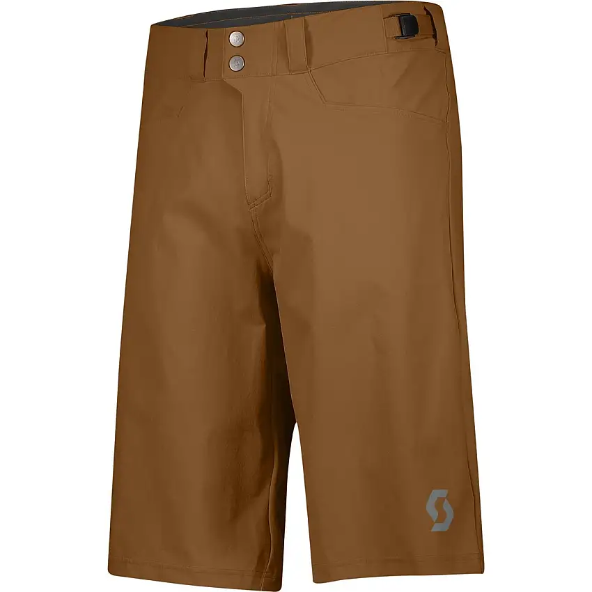 Cykelshorts Herr Scott Trail Flow w/pad Bread Brown