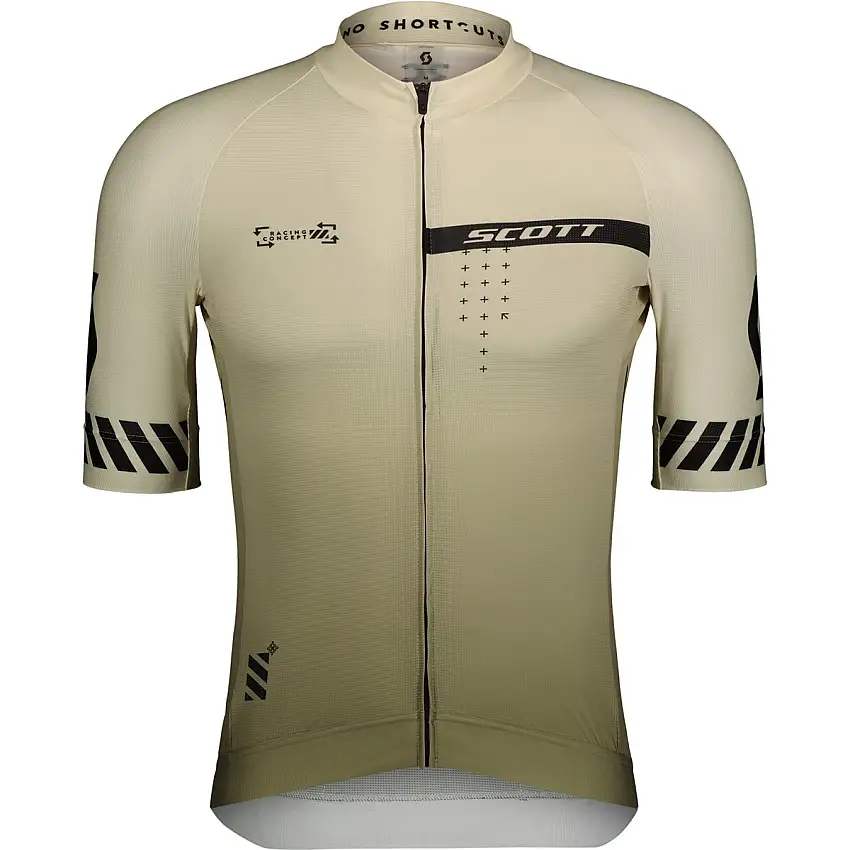 Cykeltröja Herr Scott RC Pro SS Cotton White/Black