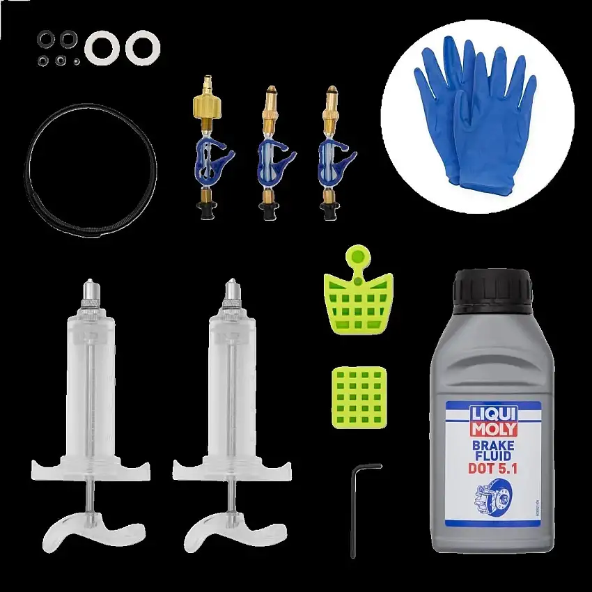Bleedkit Set for SRAM Hydraulic Brakes Workshop Dot