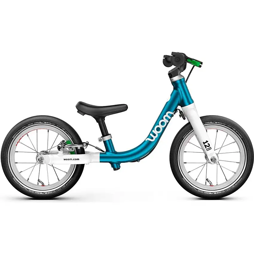 Balanscykel Woom Go 1 12" Metallic Blue