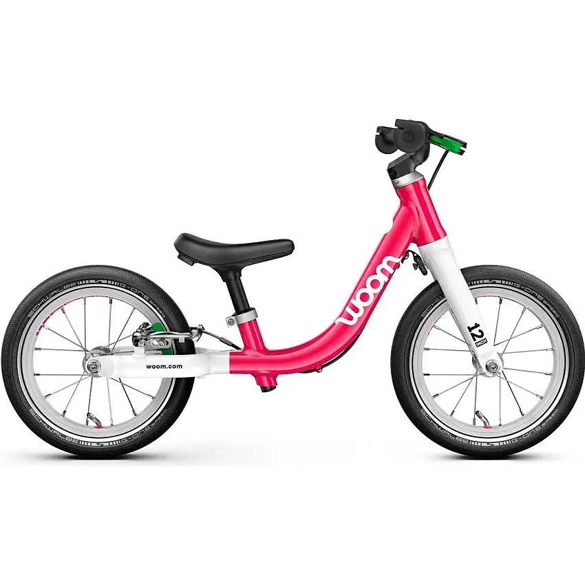Balanscykel Woom Go 1 12" Hot Pink