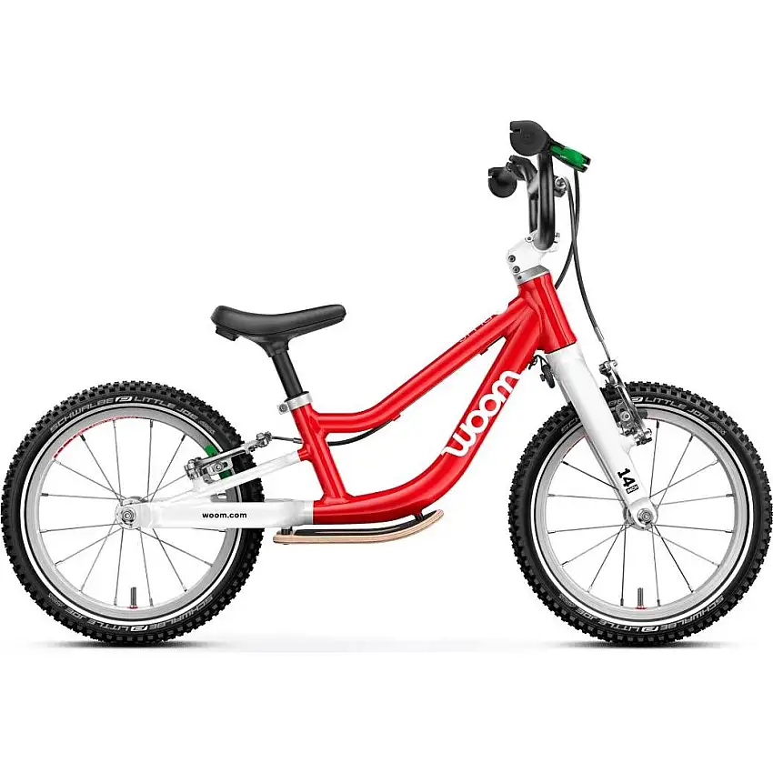 Balanscykel Woom Go 1 Plus 14" Woom Red